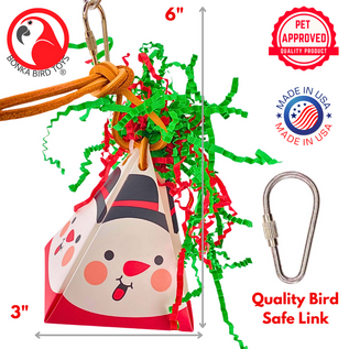 2903 Snowman Christmas Crinkle Cone