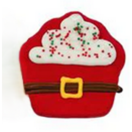 BOSCO AND ROXY'S Bosco & Roxy's Holiday Santa Cupcake Cookie
