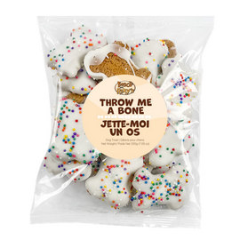 BOSCO AND ROXY'S Bosco & Roxy's Holiday Throw Me A Bone Bag of Bones 7.5 oz.