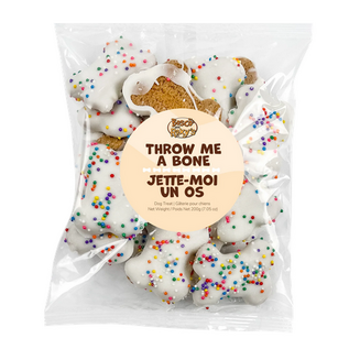 BOSCO AND ROXY'S Bosco & Roxy's Holiday Throw Me A Bone Bag of Bones 7.5 oz.
