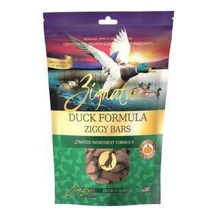Zignature ZIGNATURE DOG ZIGGY BAR GRAIN FREE DUCK FORMULA 12OZ