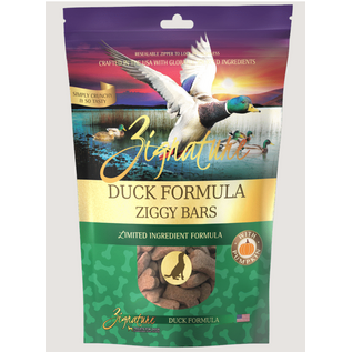 Zignature ZIGNATURE DOG ZIGGY BAR GRAIN FREE DUCK FORMULA 12OZ