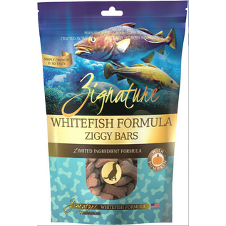 ZIGNATURE DOG ZIGGY BAR GRAIN FREE WHITEFISH FORMULA 12OZ
