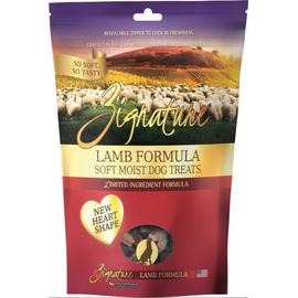 Zignature ZIGNATURE DOG SOFT MOIST TREATS GRAIN FREE LAMB 4OZ
