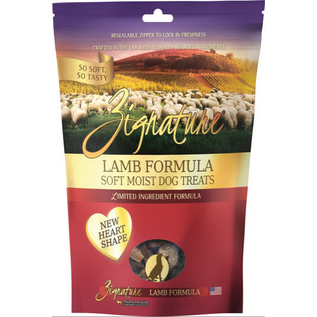 ZIGNATURE DOG SOFT MOIST TREATS GRAIN FREE LAMB 4OZ