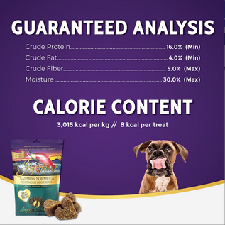 Zignature ZIGNATURE DOG SOFT MOIST TREATS GRAIN FREE SALMON 4OZ