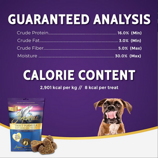 Zignature ZIGNATURE DOG SOFT MOIST TREATS GRAIN FREE TROUT 4OZ