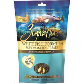 ZIGNATURE DOG SOFT MOIST TREATS GRAIN FREE WHITEFISH 4OZ