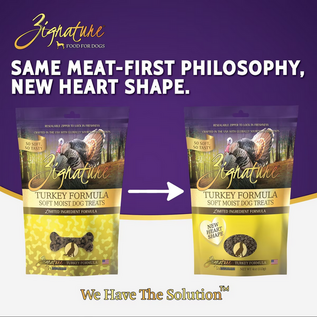 ZIGNATURE DOG SOFT MOIST TREATS GRAIN FREE TURKEY 4OZ