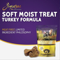 Zignature ZIGNATURE DOG SOFT MOIST TREATS GRAIN FREE TURKEY 4OZ