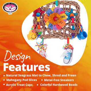 SUPER BIRD CREATIONS Super Bird Creations SB-1265 Movie Night 11 x 9 x 2"