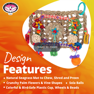 SUPER BIRD CREATIONS Super Bird Creations SB-1266 Buffet Wall 12 x 10 x 3"