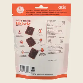 OTIS WILD THINGS OTIS DOG WILD THINGS ELK JERKY 4OZ