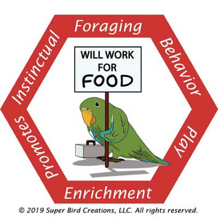 SUPER BIRD CREATIONS Super Bird sb-1206 Foraging Cubes