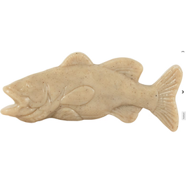 HERO/CAITEC Hero Bonetics Grouper Fish Durable Dog Chew Toy, Cheese Flavor, 6"-Medium 64371