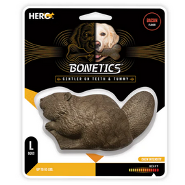 HERO/CAITEC Hero Bonetics Beaver Bacon Flavored Dog Chew 64525