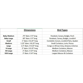 POLLY'S PASTEL PERCH-LARGE LONG-14" #50200