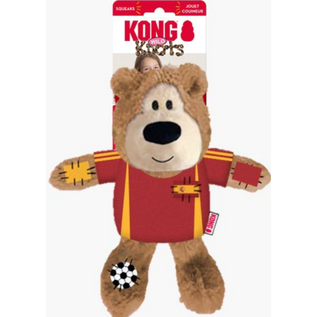 KONG KONG Wild Knots Sport Bear Dog Toy Spain Medium