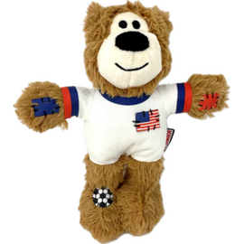 KONG KONG Wild Knots Sport Bear Dog Toy USA Medium