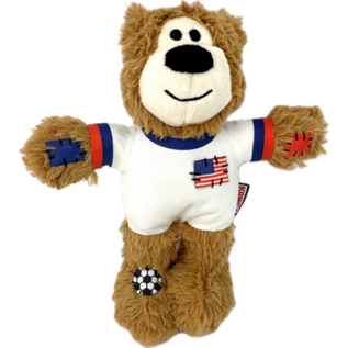KONG KONG Wild Knots Sport Bear Dog Toy USA Medium