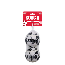 KONG KONG Sport Soccer Balls Dog Toy Soccer Ball Medium, 3 pk