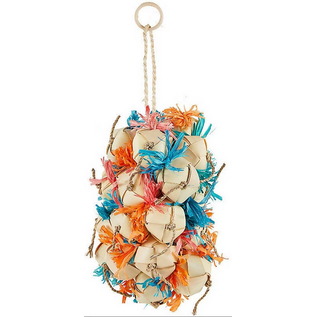 A&E CAGE COMPANY A & E Cages Happy Beaks Crunchy Grapes Medium Bird Toy