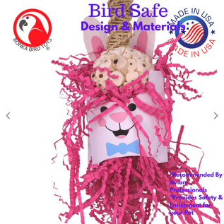 2421 Easter Bunny  Bird Toy