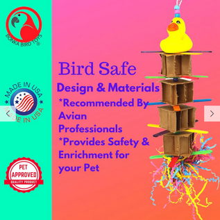 3864 Sticky Duck Bird Toy