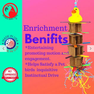 3864 Sticky Duck Bird Toy