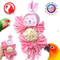 2580 Sola Bunny Purple Bird Toy