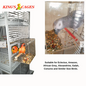KING'S CAGES Kings Cages Large Tweeky Clean Tidy Bird Feeder