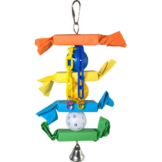 A&E CAGE COMPANY A&E Happy Beaks HB01554 Chewy Chomp Bird Toy