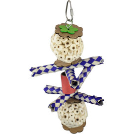 A&E CAGE COMPANY A&E Happy Beaks HB01560  TWIRLY WHIRLY SOLA BIRD TOY