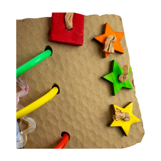 A&E CAGE COMPANY A&E Happy Beaks HB01563 PAPERBACK PECK-A-PAGE BIRD TOY