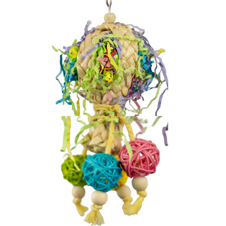 A&E CAGE COMPANY A&E Happy Beaks HB01564 Balloon Burst Bird Toy