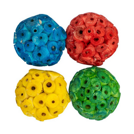 A&E CAGE COMPANY A&E Happy Beaks HB01566 VIVID VIBES SOLA BALLS 4 PACK