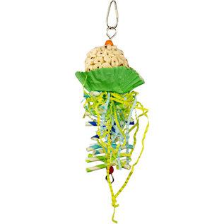 A&E CAGE COMPANY A&E Happy Beaks HB01568 PECKABLE PASTRY SOLA BIRD TOY