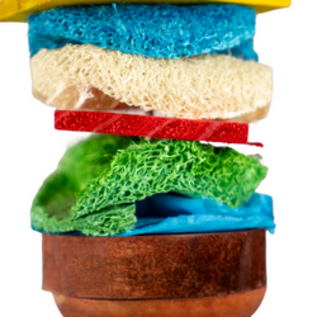 A&E CAGE COMPANY A&E Happy Beaks HB01571 MUNCHY MCMELTZ BIRD TOY