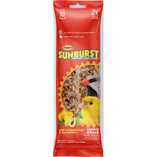 HIGGINS HIGGINS SUNBURST GOURMET AVIAN TREAT STICKS CANARY/FINCH 2 PACK