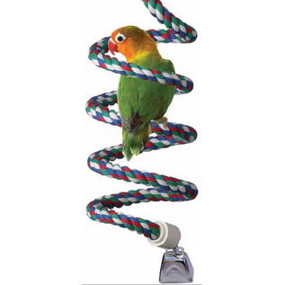 SUPER BIRD CREATIONS Super Bird SB-323 Bungee w/Bell Small Cotton 1/2"