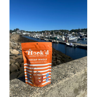Totally Hook'd Totally Hook'd Shrimp Whole Freeze Dried 2 oz Bag For Cats & Dogs