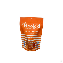 Totally Hook'd Totally Hook'd Shrimp Whole Freeze Dried 2 oz Bag For Cats & Dogs