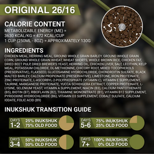 INUKSHUK PROFESSIONAL DOG FOOD Inukshuk Professional Dog Food Pro 26/16 High Energy Dog Food, 33-Pound Bag