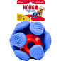 KONG KONG Rewards Wrapz Treat Dispensing Dog Toy, Blue Red, Medium/Large