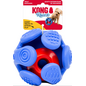 KONG KONG Rewards Wrapz Treat Dispensing Dog Toy, Blue Red, Medium/Large