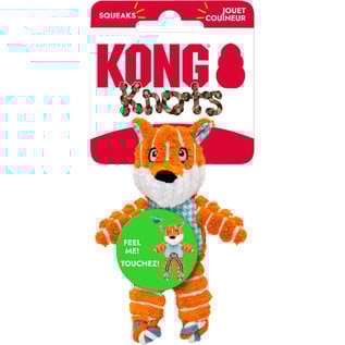 KONG KONG Floppy Knots Fox Dog Toy, X-Small