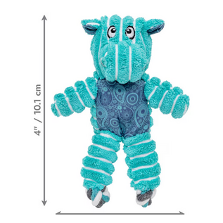 KONG KONG Floppy Knots Hippo Dog Toy, X-Small