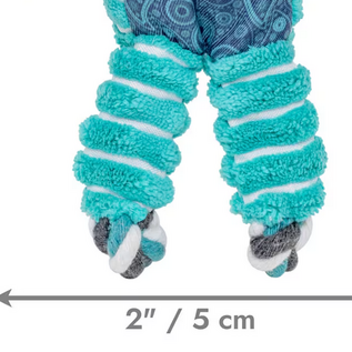 KONG KONG Floppy Knots Hippo Dog Toy, X-Small