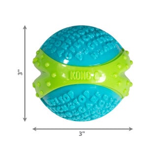 KONG KONG CoreStrength Ball MED/LARGE Durable Core Strength Fetch & Chew Dog Toy 3"