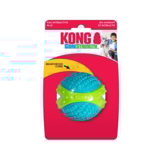KONG KONG CoreStrength Ball MED/LARGE Durable Core Strength Fetch & Chew Dog Toy 3"